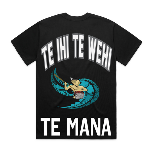 UNISEX TE IHI TE WEHI TE MANA ADULT TEE 4XL 5XL